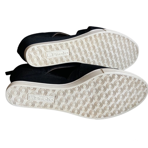 Linea Paolo Camo Faith Cut Out Wedge Sneaker Shoes - Picture 7 of 9